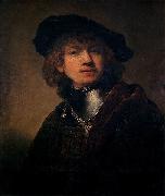 Rembrandt Peale Self portrait as a Young Man Germany oil painting artist